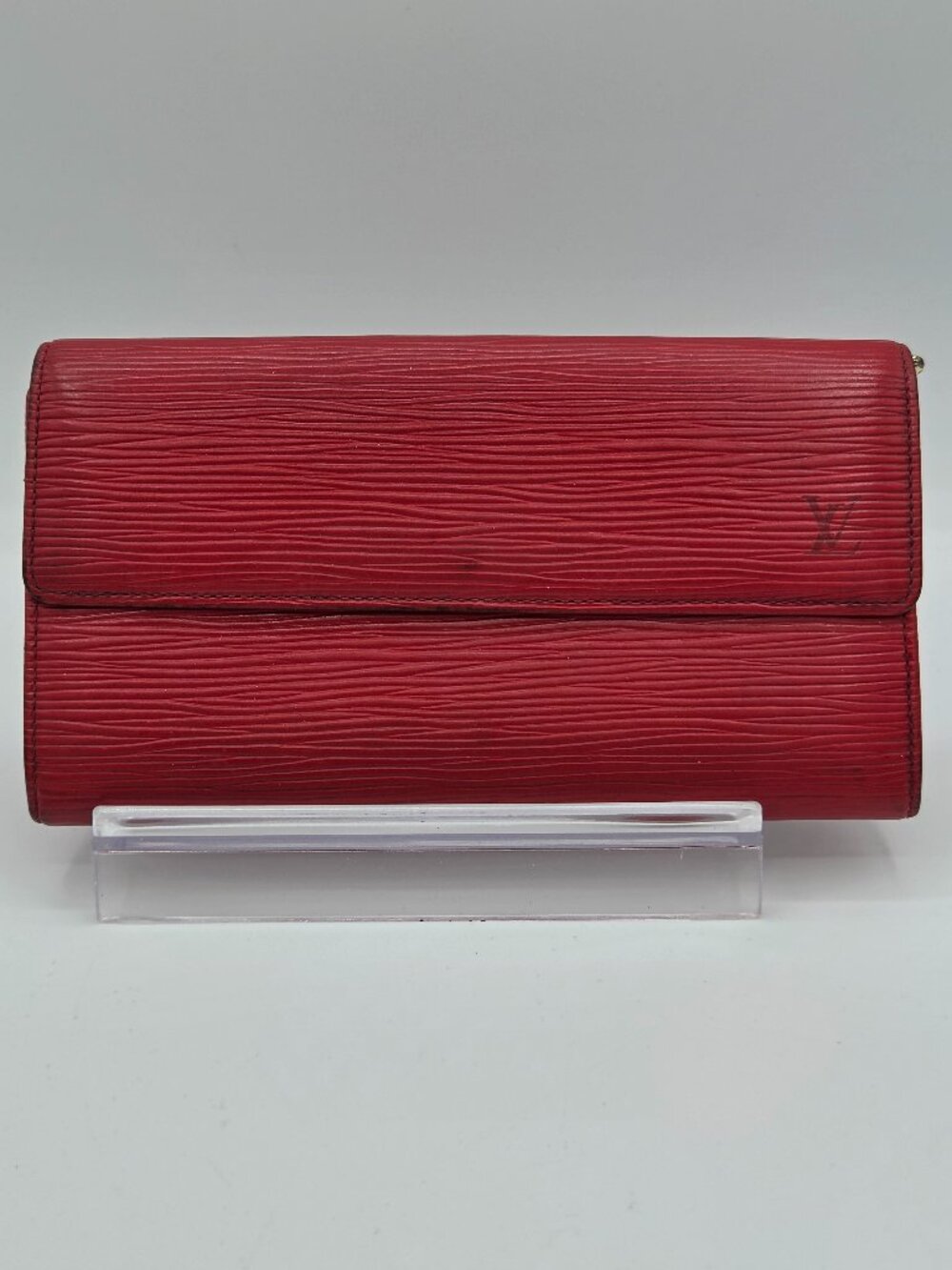 Louis Vuitton Epi Porte-Trésor International Wallet – Castilian Red Leather